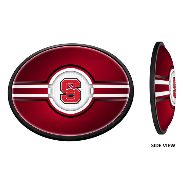 Oval Led Wall Sign - Red/White - Bl